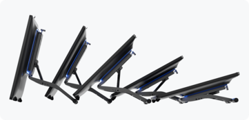 Kamvas 22 Gen 3 stativ vinklar