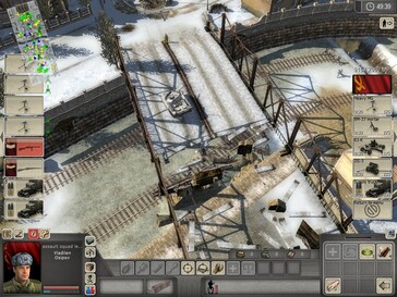 På bilden: En skärmbild från spelet Men of War: Assault Squad.