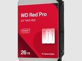 26TB Red Pro NAS-hårddisk är en av de CMR-hårddiskar med högst kapacitet som finns tillgängliga idag. (Bildkälla: Western Digital)