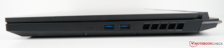 Höger: 2x USB-A 3.2 Gen. 1