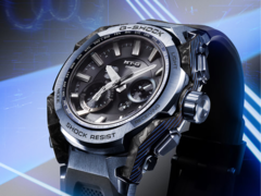 Klockorna i Casio MTG-B4000-serien har en kompakt, kantig boett (56,6 × 45,3 × 14,4 mm). På bilden - Casio MTG-B4000B-1A2JF. (Bildkälla: Casio)