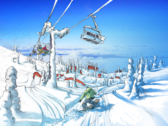 Konceptkonst för SSX Project Gravity av Gordon Wang (bildkälla: ArtStation)