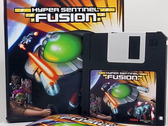 Utdragbar Hyper Sentinel Fusion-låda med en USB-enhet i diskettformat på bilden