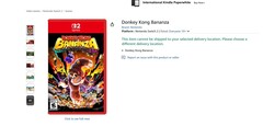 Nintendo är tillbaka på Amazon med spel och tillbehör, inklusive exklusiva Switch 2-produkter. På bilden - en av spellistorna. (Bildkälla: Skärmdump - Amazon)