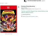 Nintendo är tillbaka på Amazon med spel och tillbehör, inklusive exklusiva Switch 2-produkter. På bilden - en av spellistorna. (Bildkälla: Skärmdump - Amazon)