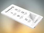 E-läsaren PocketBook Q får bekvämt plats i en byxficka.