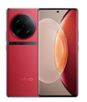 Vivo X90 Pro+ i rött