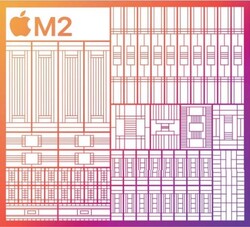 Schematisk översikt över M2 (bild: Apple)