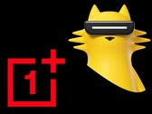 OnePlus-logotypen och Realmes maskot Realmeow (redigerad)