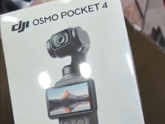 Osmo Pocket 4 har också en roterande sökare.