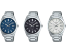 Från vänster till höger (på bilden), Casio Edifice EFV160D-2AV, EFV160D-1AV och EFV160D-7AV. (Bildkälla: Casio)