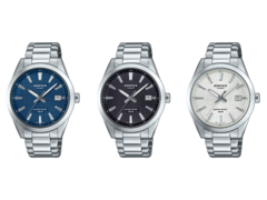 Från vänster till höger (på bilden), Casio Edifice EFV160D-2AV, EFV160D-1AV och EFV160D-7AV. (Bildkälla: Casio)