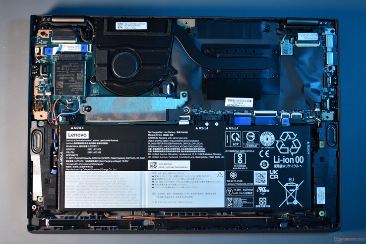 Lenovo ThinkPad X13 Yoga Gen 3: internt
