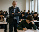 Genomsnittsbetygen för en slutprov i ekonomi vid Brown University sjönk dramatiskt jämfört med de hemtentamen som hölls under terminens mitt.
