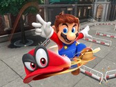 Mario och Cappy från Super Mario Odyssey visas