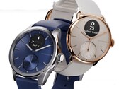 Withings ScanWatch 2 i de nya färgalternativen Blue och Silver. (Bildkälla: Withings)