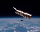 En bild av rymdteleskopet Hubble i omloppsbana runt jorden (Bildkälla: ESA; beskuren)
