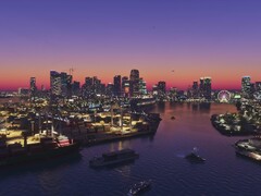 Den nya korta videon från GTA 6 visar Vice City på natten, men många fans lägger främst märke till att pariserhjulets spegelbild saknas.