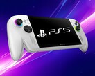 PS5-logotypen visas på ROG Xbox Ally spelhanddator (Bildkälla: Xbox Wire, Sony PlayStation med redigeringar)