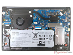 Insidan av Galaxy Book3