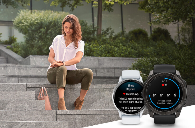 ECG-appen från Garmin. (Bildkälla: Garmin)