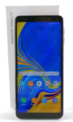 Recension: Samsung Galaxy A7 (2018). Recensionsex från notebooksbilliger.com