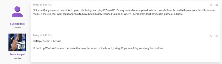 Förbättringar av GameCube-emulatorn diskuteras på ResetEra-forum (Bildkälla: skärmdump, ResetEra-forum)