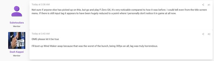 Förbättringar av GameCube-emulatorn diskuteras på ResetEra-forum (Bildkälla: skärmdump, ResetEra-forum)