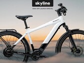 Priority Skyline e-cykeln har en 12-växlad Pinion C1.12i smart shift-växellåda (Bildkälla: Priority)