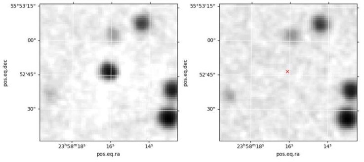 Övergående fenomen på fotografiska plåtar.