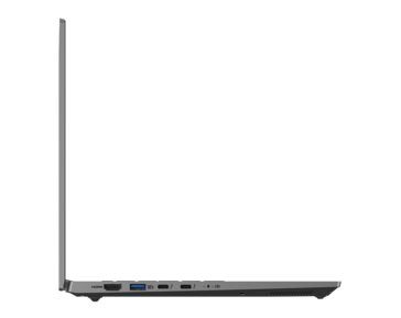 Acer Swift X 14-portar på vänster sida. (Bildkälla: Acer)