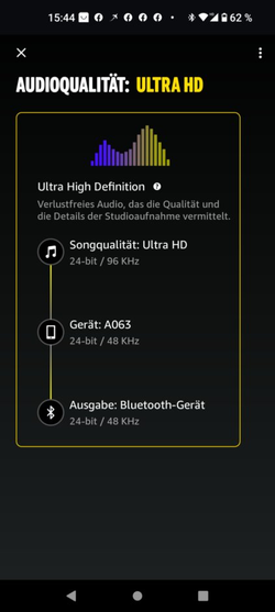 Skärmdump Amazon Music