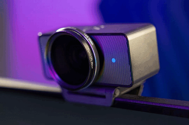 Elgato Facecam 4K med ett CPL-filter monterat (Bildkälla: Elgato)