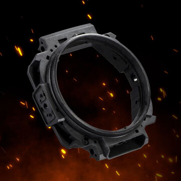 Klockan har ett flamsäkert hölje. (Bildkälla: Casio / David et Philly)