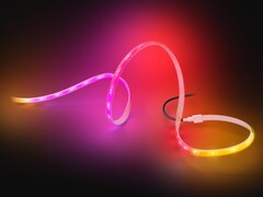 Den ännu inte lanserade Philips Hue Outdoor Gradient Lightstrip (bilden) kan vara en särskilt ljusstark modell. (Bildkälla: Smartlights.de)
