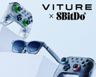 Viture och 8BitDo har släppt nya genomskinliga versioner av 8BitDo Ultimate 2C-kontrollen. (Bildkälla: Viture)