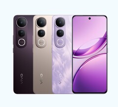 Vivo V50 Lite 5G finns i svart, guld och lila färgvägar (Bildkälla: Vivo)