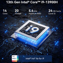 Intel Core i9-13900H (Källa: Geekom)