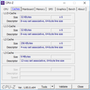 CPU-Z: Cache