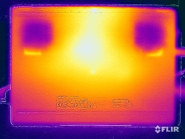 Yttemperaturer för stresstest (botten)