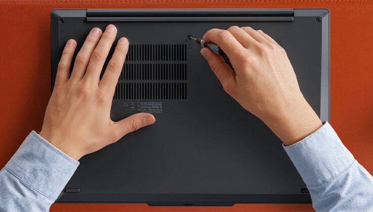 ThinkPad T14s Gen 7 är utformad med reparerbarhet i fokus.
