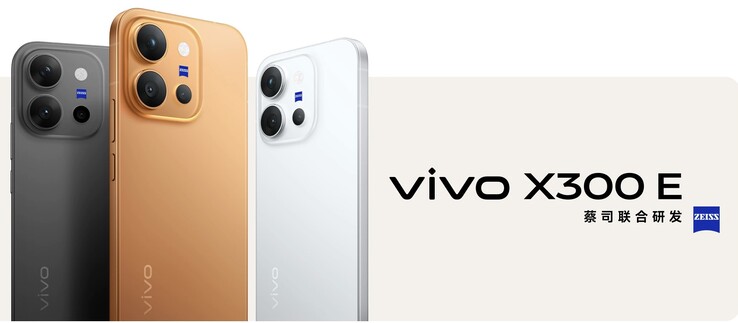 Vivo X300 E finns i tre olika färger.