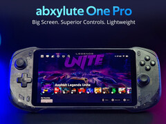 Abxylute One Pro är en Android-driven handhållen enhet för spel i molnet och fjärrspel. (Bildkälla: Abxylute)