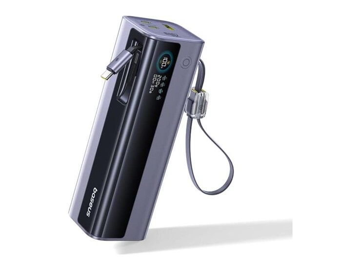The Baseus EnerGeek GR11 Power Bank med utdragbar kabel 25000mAh 200W