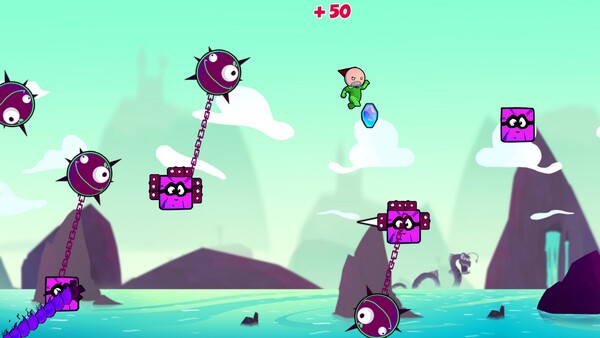 Cloudberry Kingdom PlayStation Store-skärmdump som visar grafik (Bildkälla: PlayStation Store)