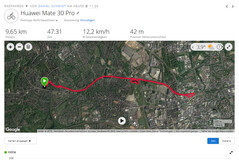 GPS-test: Huawei Mate 30 Pro - Översikt
