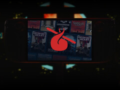 Spelutbudet för oktober 2025 Choice inkluderar Atomic Heart, V Rising, System Shock och mer. På bilden: Steam Deck med spelsamlingen. (Bildkälla: Valve och Humble Bundle - redigerad)