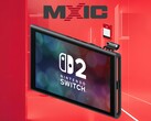 Macronix logotyp ovanför Switch 2 Game-Key Card (Bildkälla: Macronix, Nintendo of America med ändringar)
