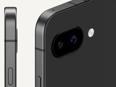 Pixel 9a Obsidian-variant med dubbla bakre kameror. (Bildkälla: Google)
