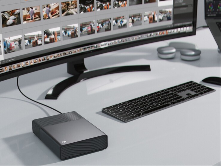 Reklambild för Seagate One Touch.